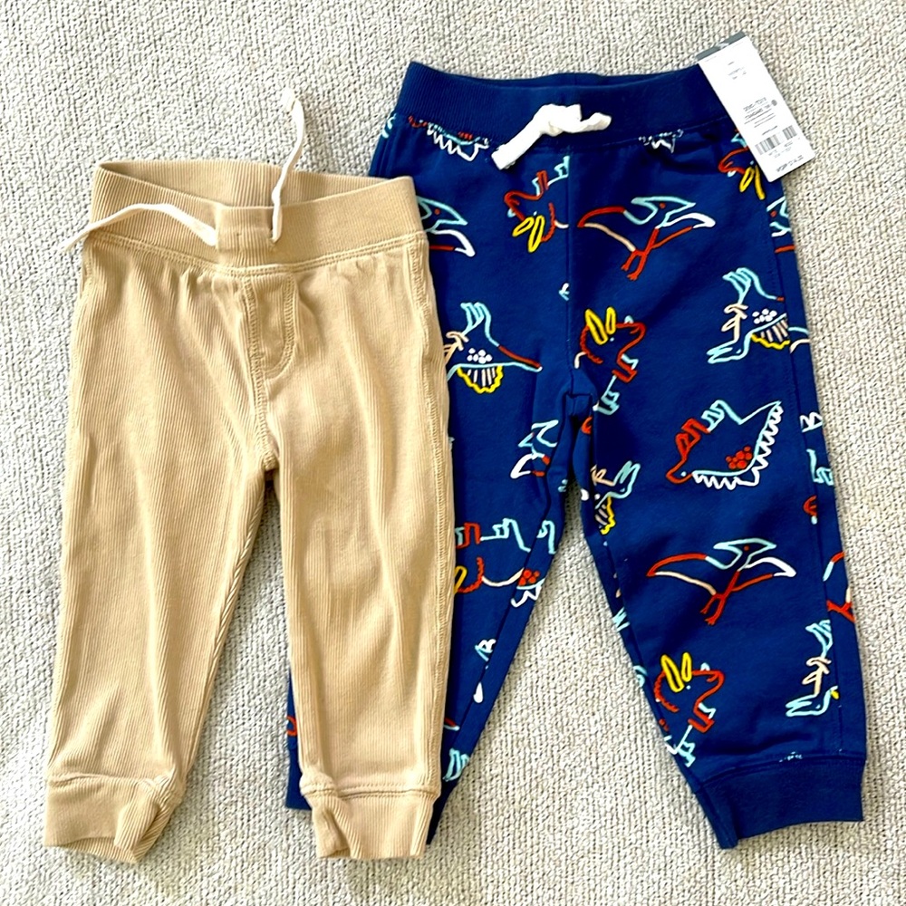 2 Unworn Pants Set - 12-18 Months